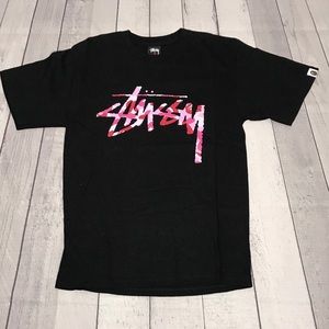 Bape x Stussy 30th Anniversary Tee